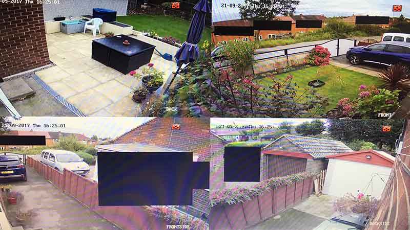 Home CCTV Install, Pudsey, West Yorkshire - Monitor