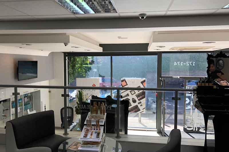 Commercial CCTV Camera Install at Leeds beauty shop