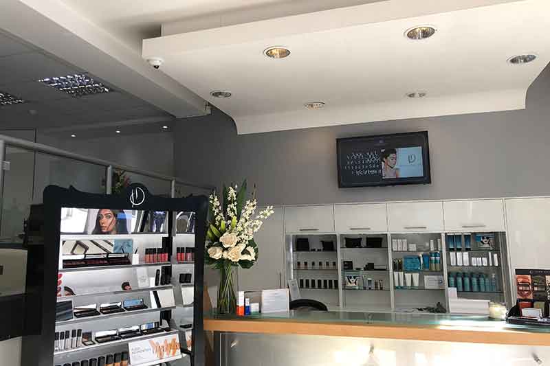 Commercial CCTV Camera Install at Leeds beauty shop