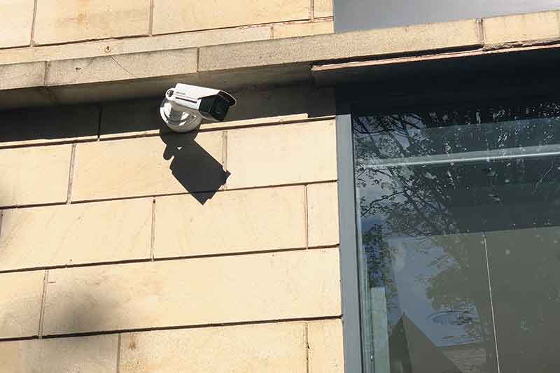 Commercial CCTV Camera Install at Leeds beauty shop
