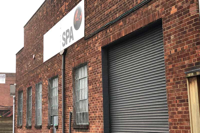 Commercial CCTV Install - Spa World, Leeds factory