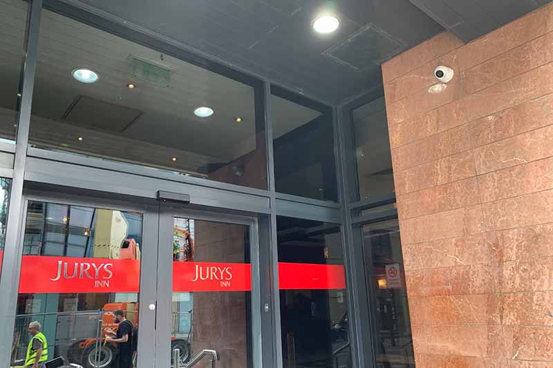 Jury's Inn Hotel, Leeds - Commercial CCTV Installation
