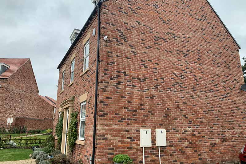 Adel CCTV installation new build property Leeds - Zone CCTV