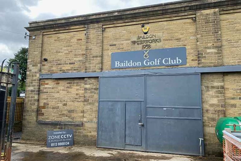 Commercial CCTV Installation Baildon Golf Club, Bradford ZoneCCTV