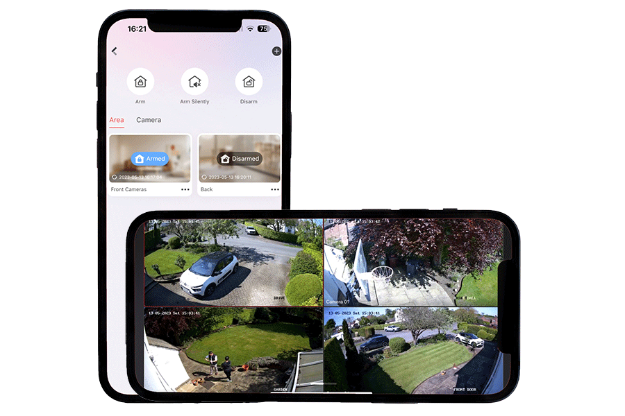 Smartphone CCTV Monitoring Leeds