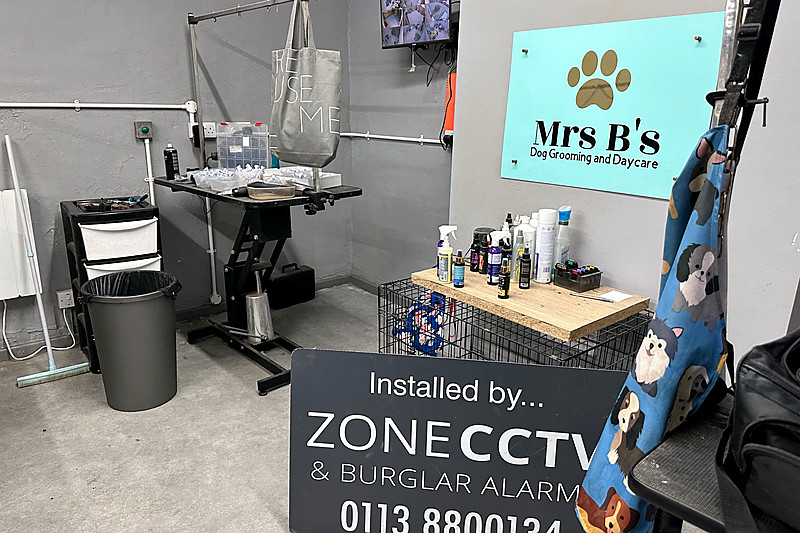 dog-grooming-cctv-system-installation-leeds