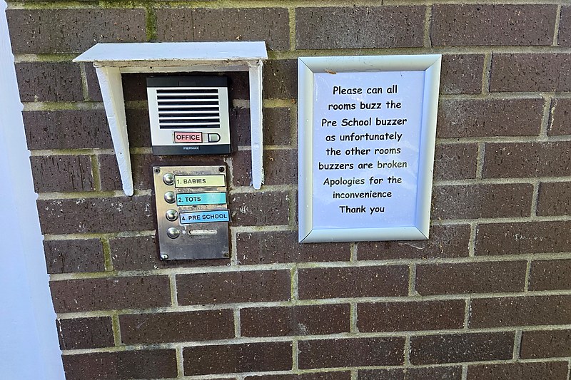 Old Intercom System